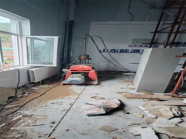 弓长岭地基基础下沉墙体裂缝加固注浆顶升施工